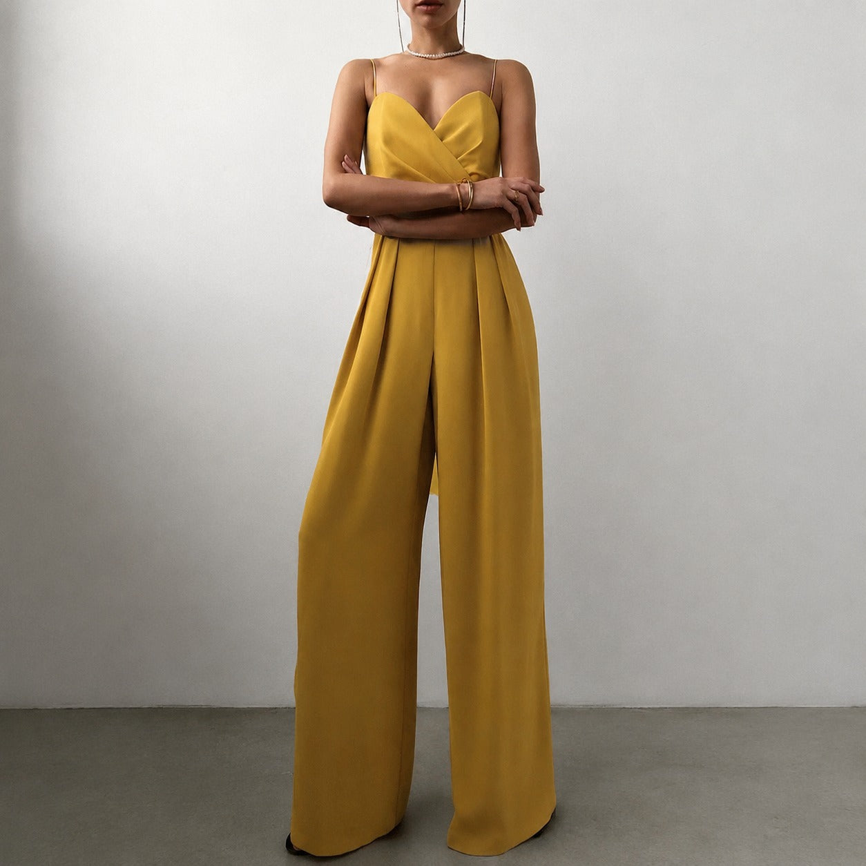 Becca - Zeitgemäßer Jumpsuit mit hoher Taille