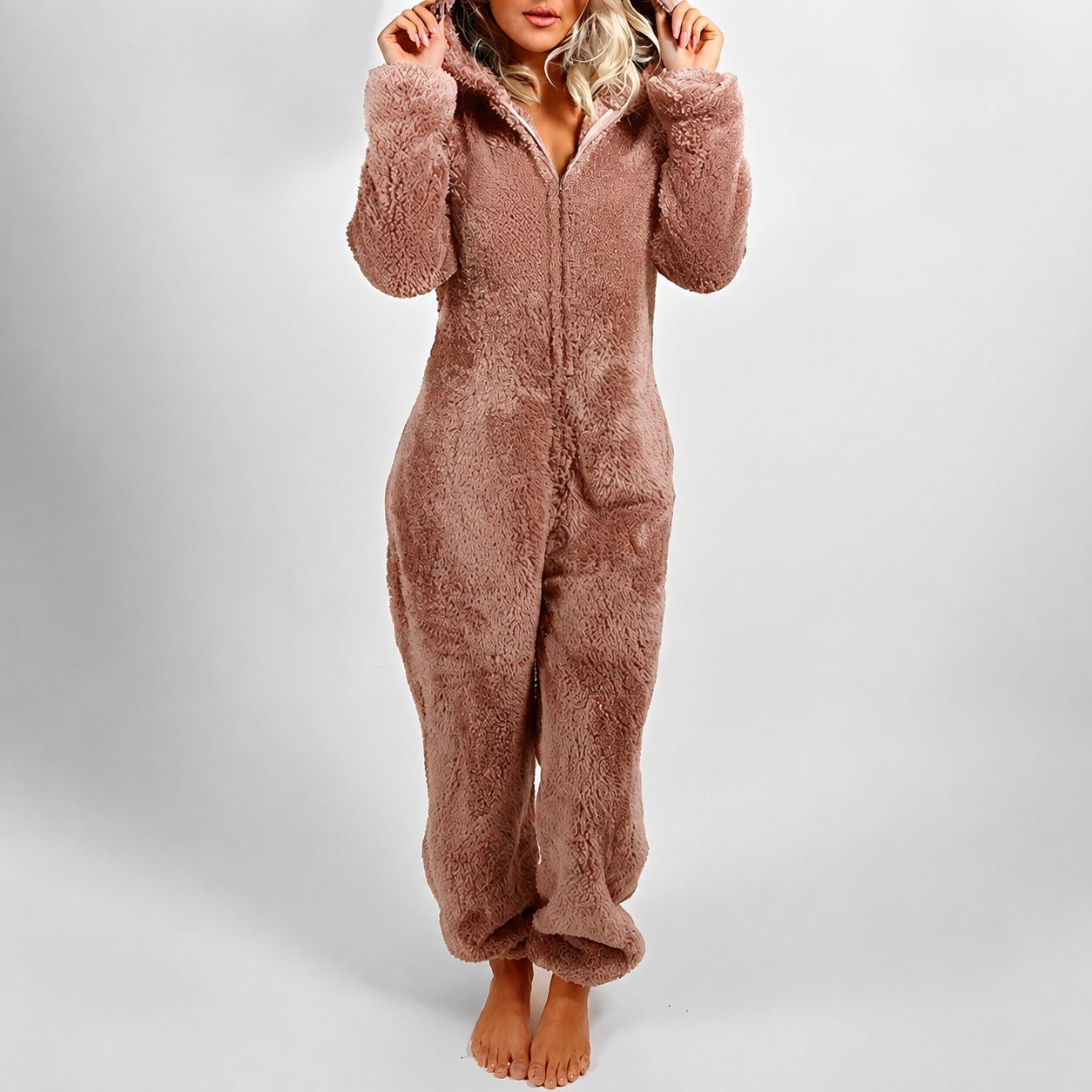 Jasmine - Bequemer Damen-Kapuzenoverall