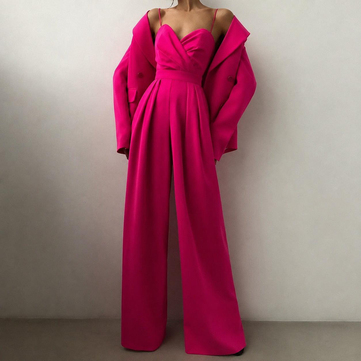 Becca - Zeitgemäßer Jumpsuit mit hoher Taille