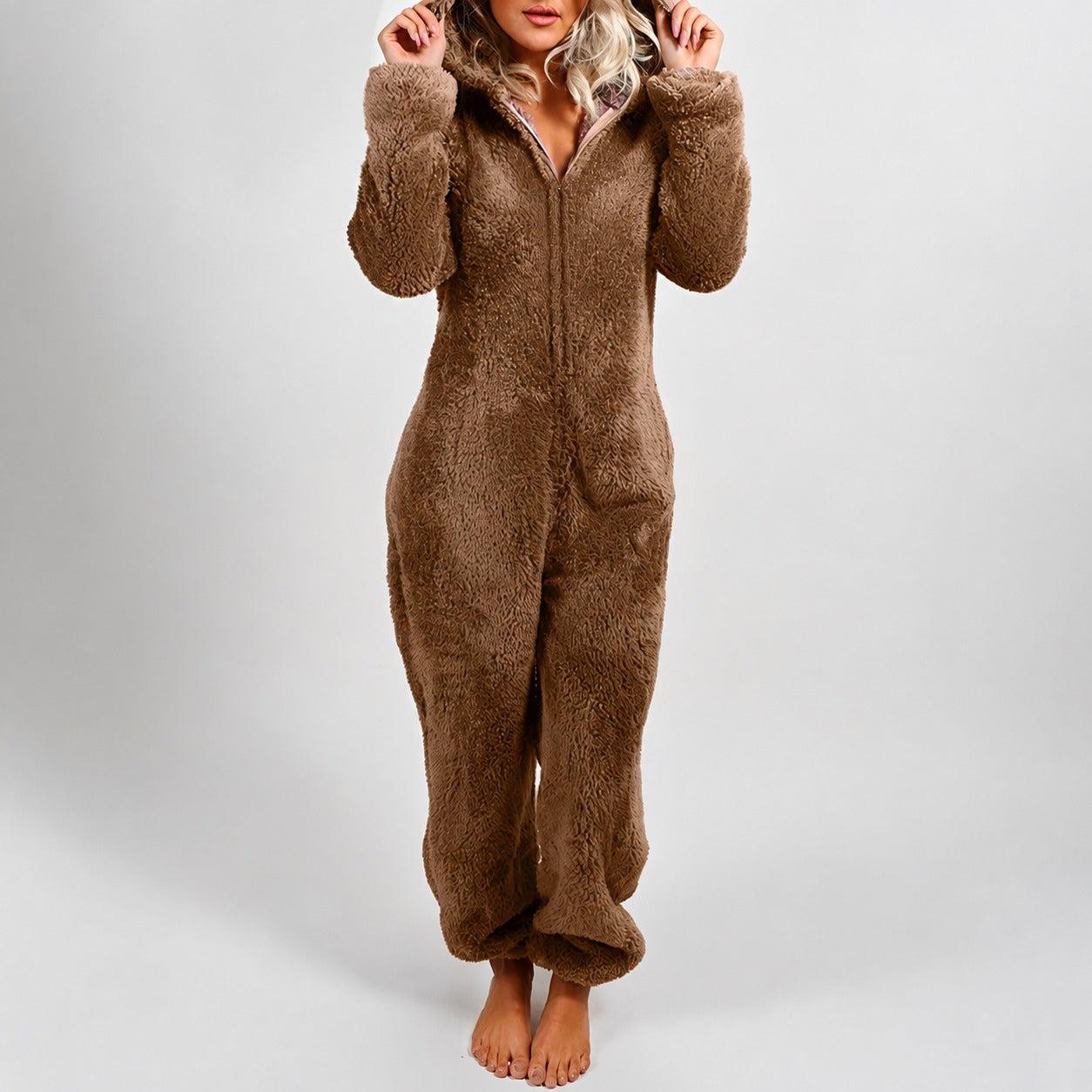 Jasmine - Bequemer Damen-Kapuzenoverall