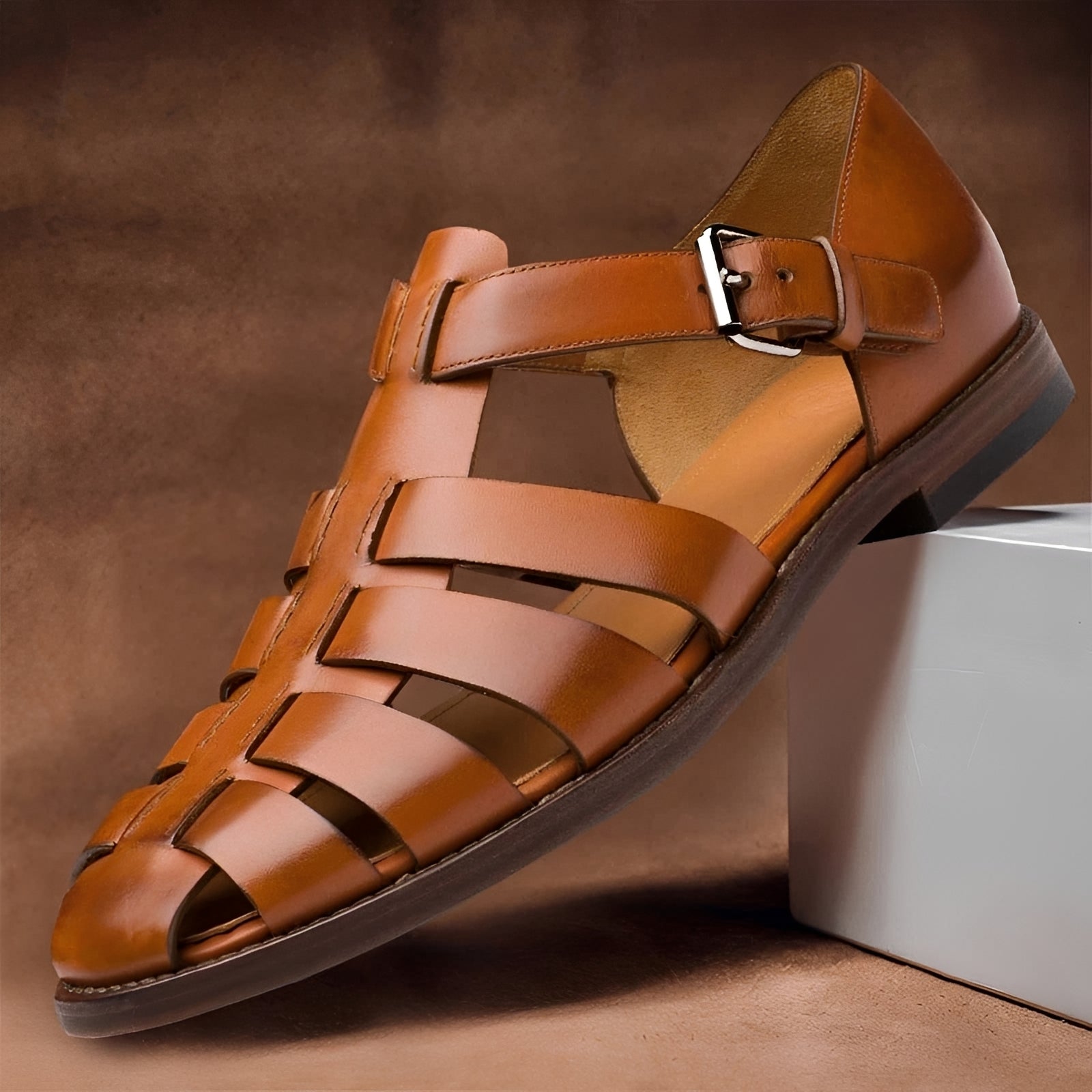 Sofronio - Zeitlose und bequeme Männersandalen
