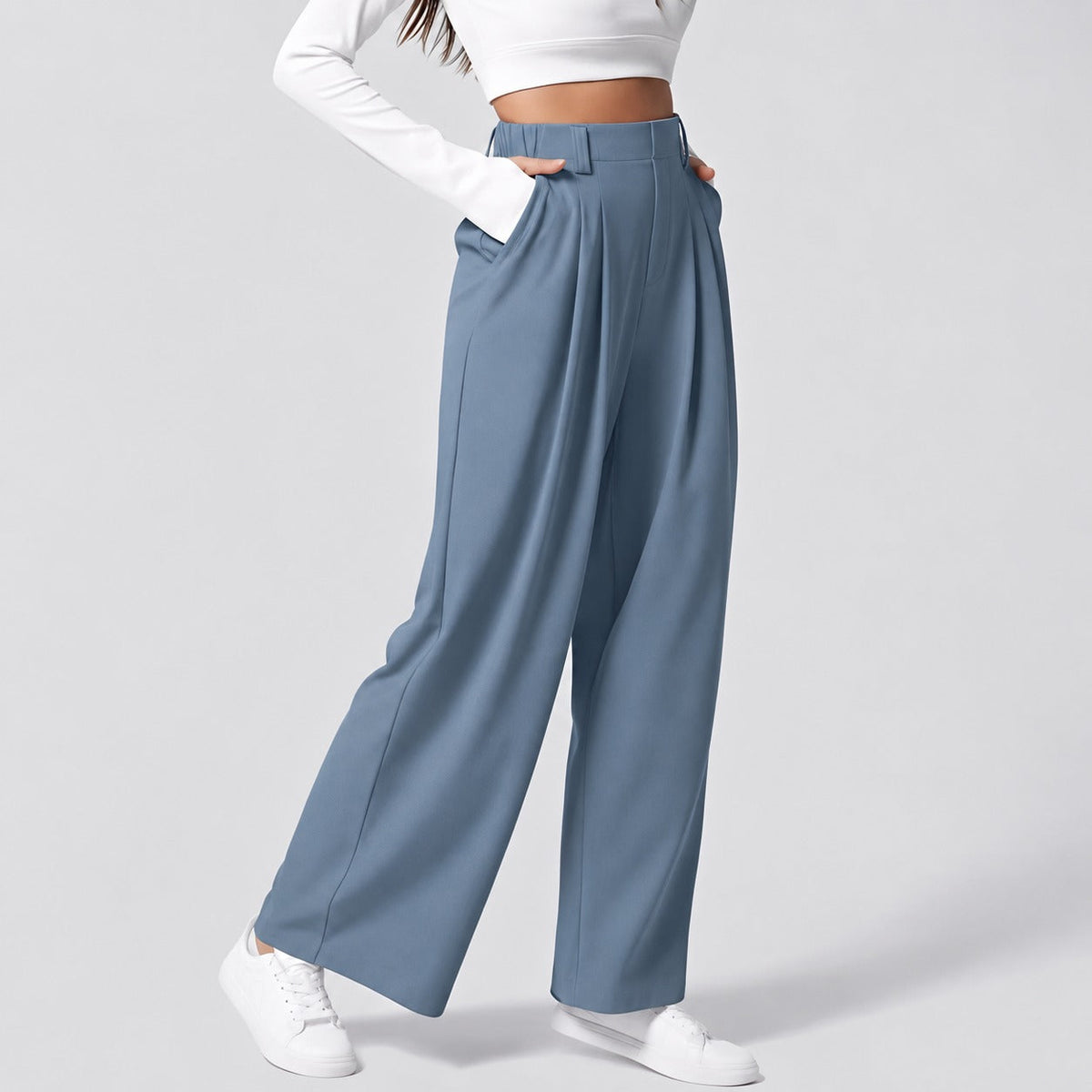 Montana - Vielseitige, elastische Damenhose mit geradem Bein