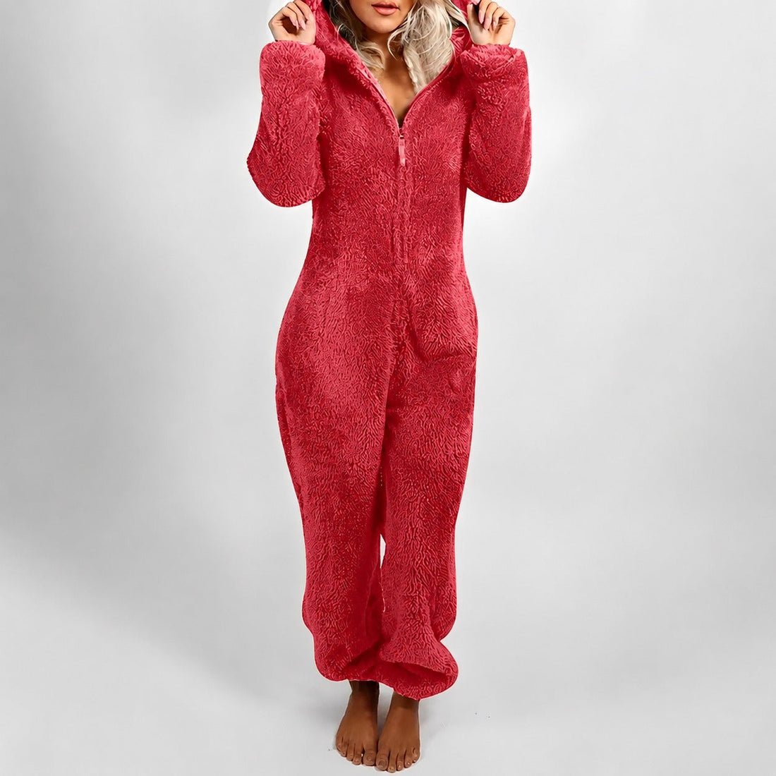 Jasmine - Bequemer Damen-Kapuzenoverall