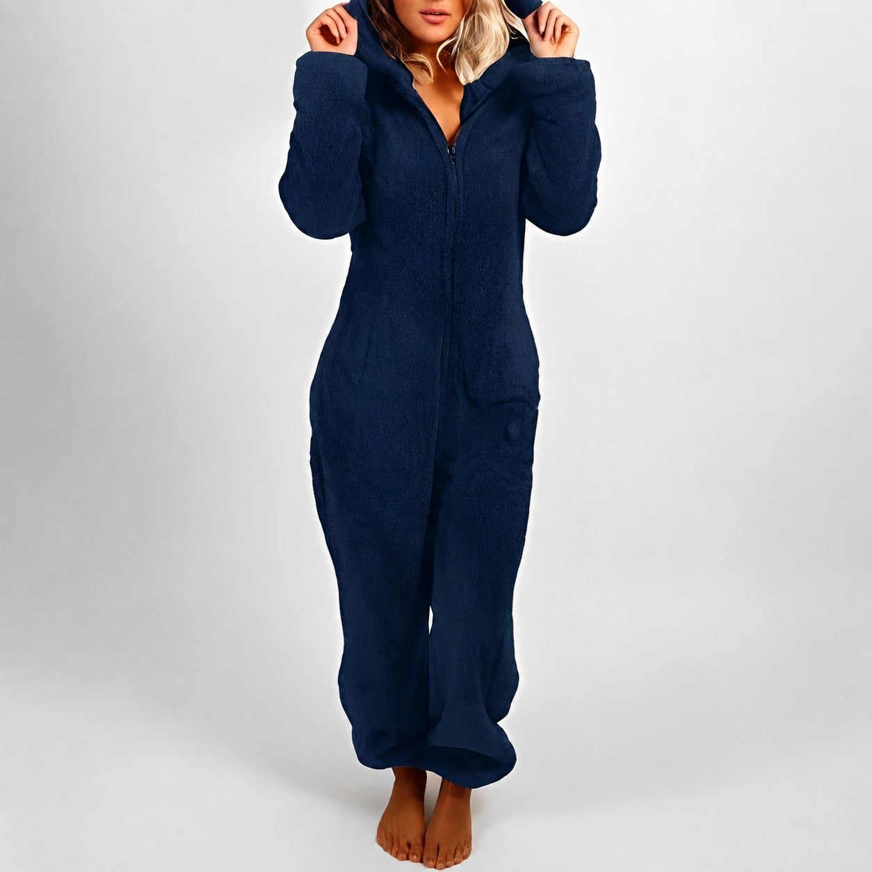 Jasmine - Bequemer Damen-Kapuzenoverall