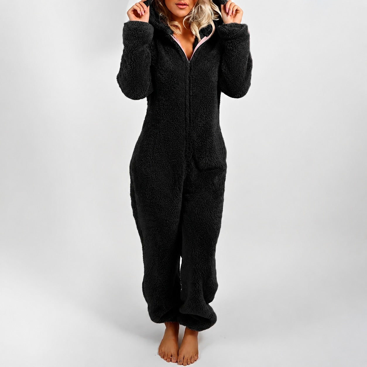 Jasmine - Bequemer Damen-Kapuzenoverall