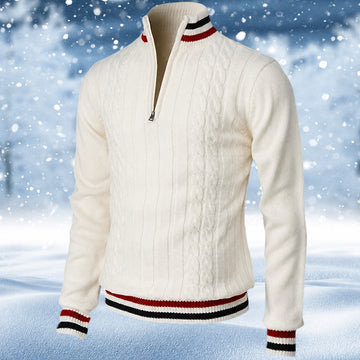 Ralph - Stilvoller Herrenpullover mit Reißverschluss