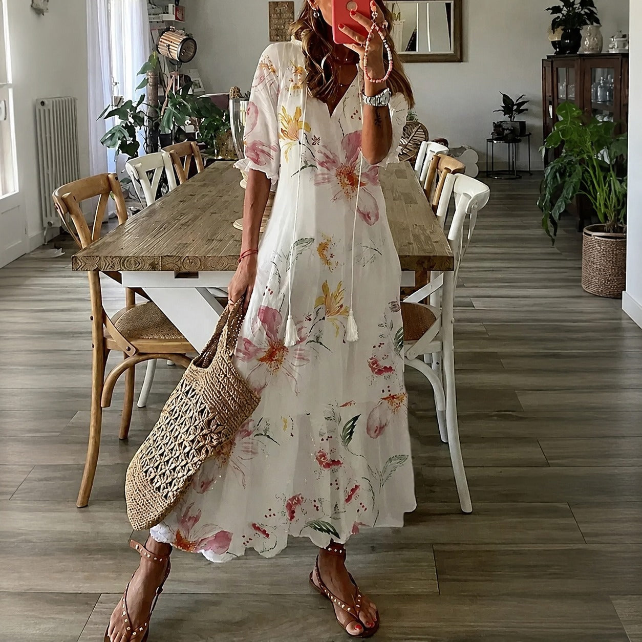 Claidel - Beeindruckendes Kleid im Boho-Stil