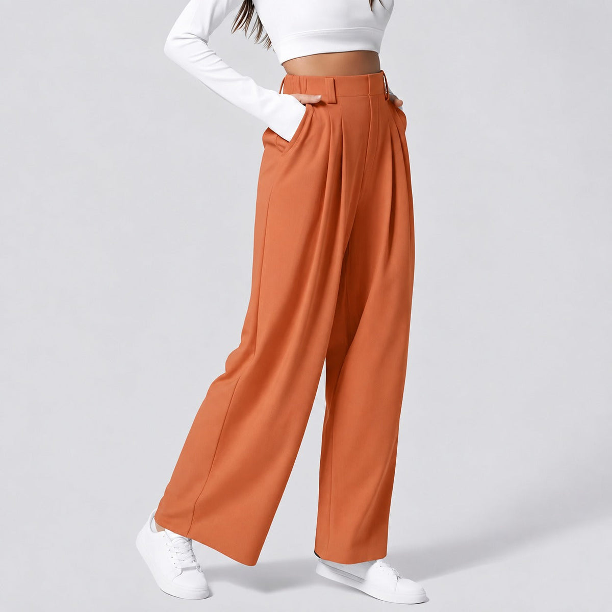 Montana - Vielseitige, elastische Damenhose mit geradem Bein