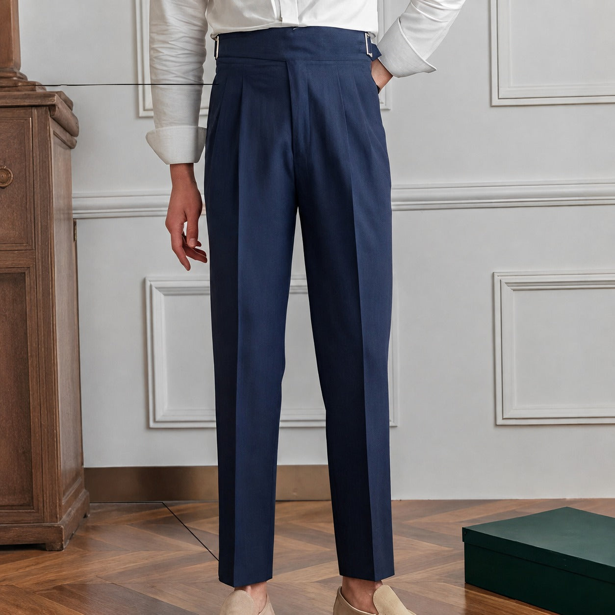 Bronson - Stilvolle Herrenhose mit verstellbarer Schnalle