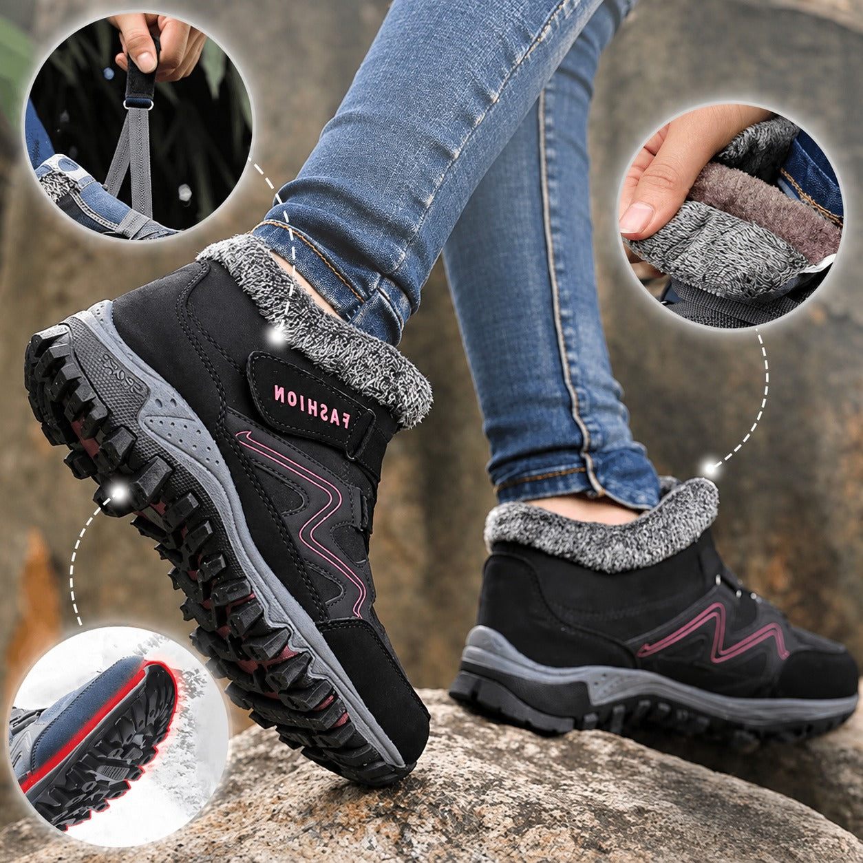 Tamara - Komfortable, warme Schuhe