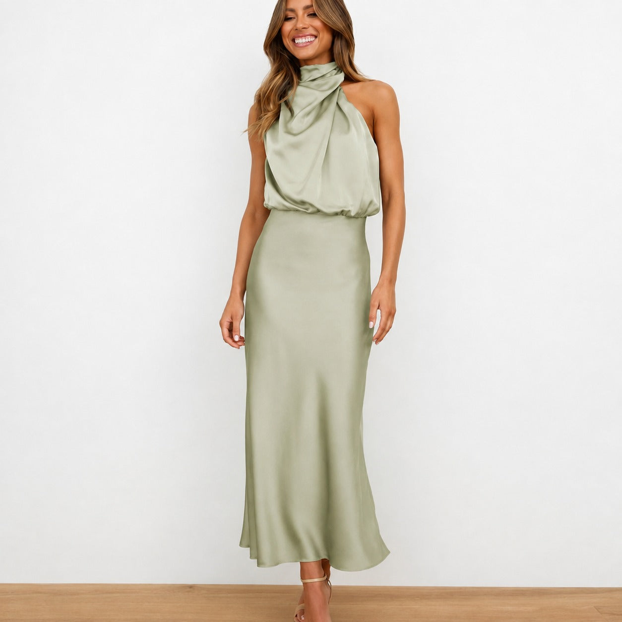 Hansel - Schickes Cocktail-Midikleid