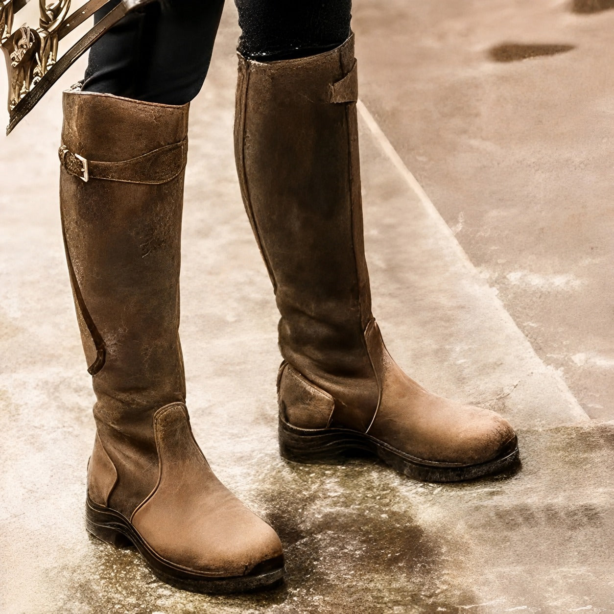 Athena - Hohe Stiefel mit nostalgischem Flair