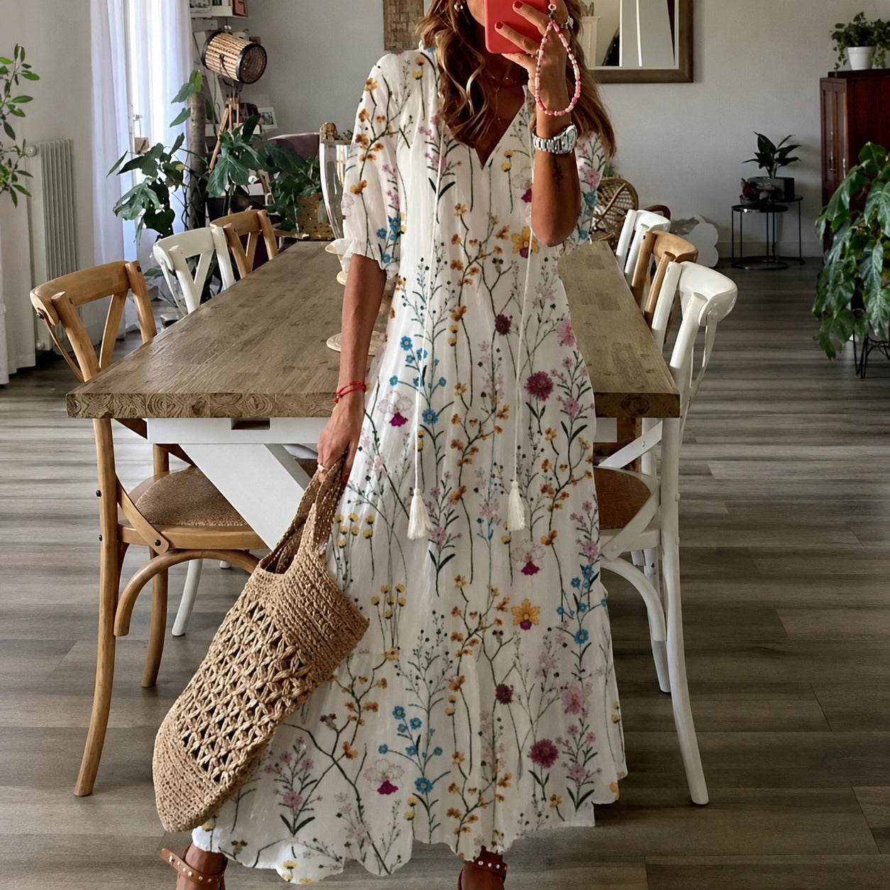 Claidel - Beeindruckendes Kleid im Boho-Stil