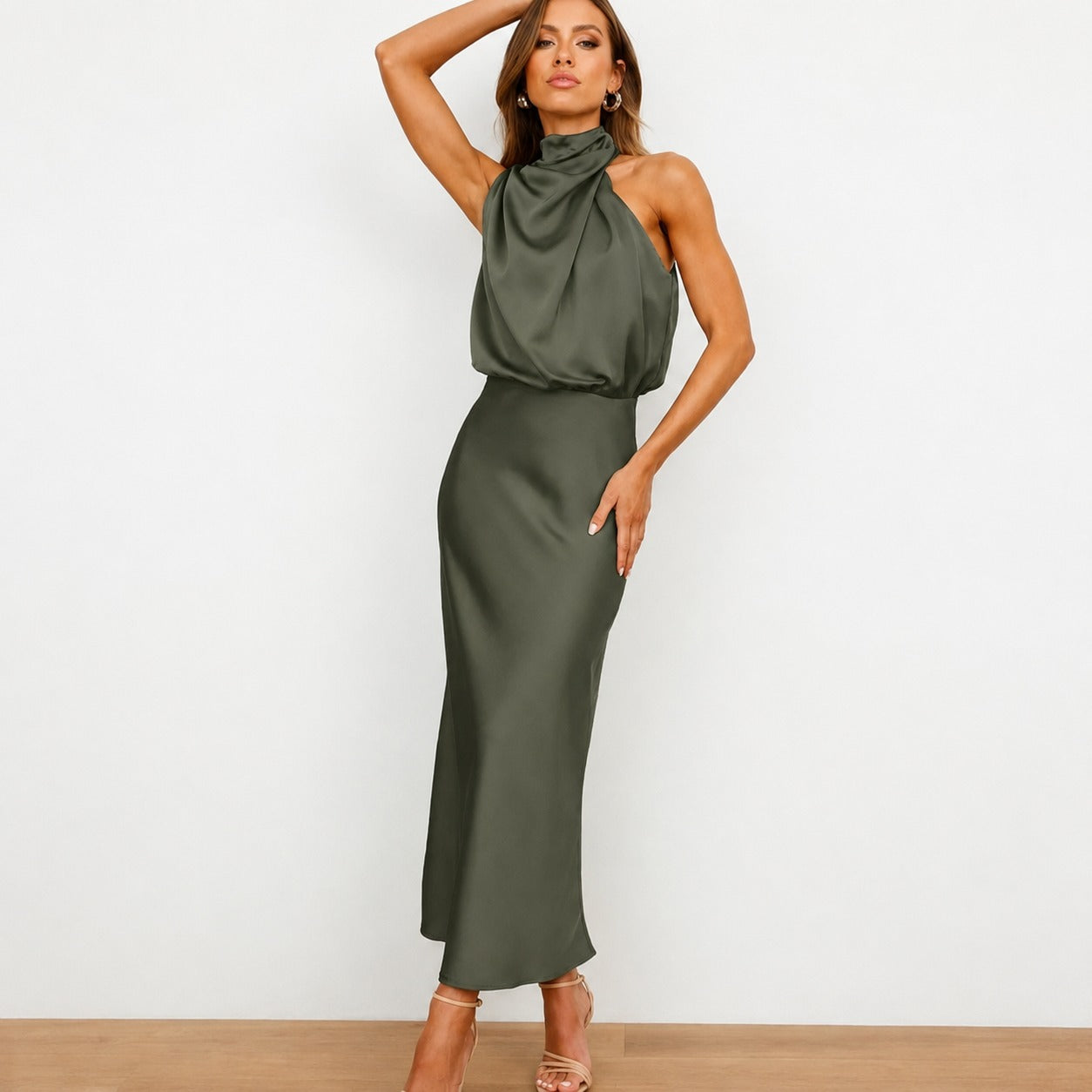 Hansel - Schickes Cocktail-Midikleid