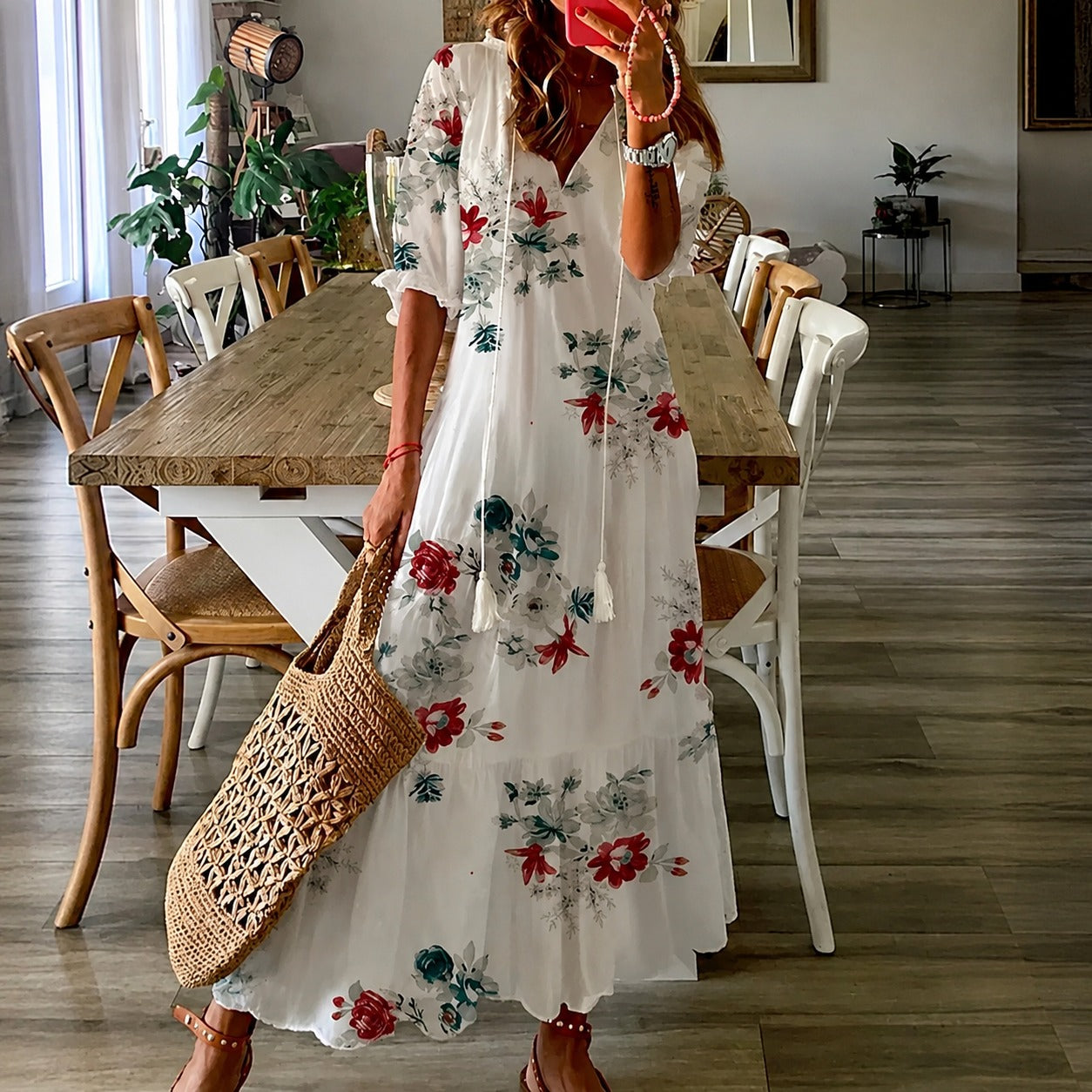 Claidel - Beeindruckendes Kleid im Boho-Stil