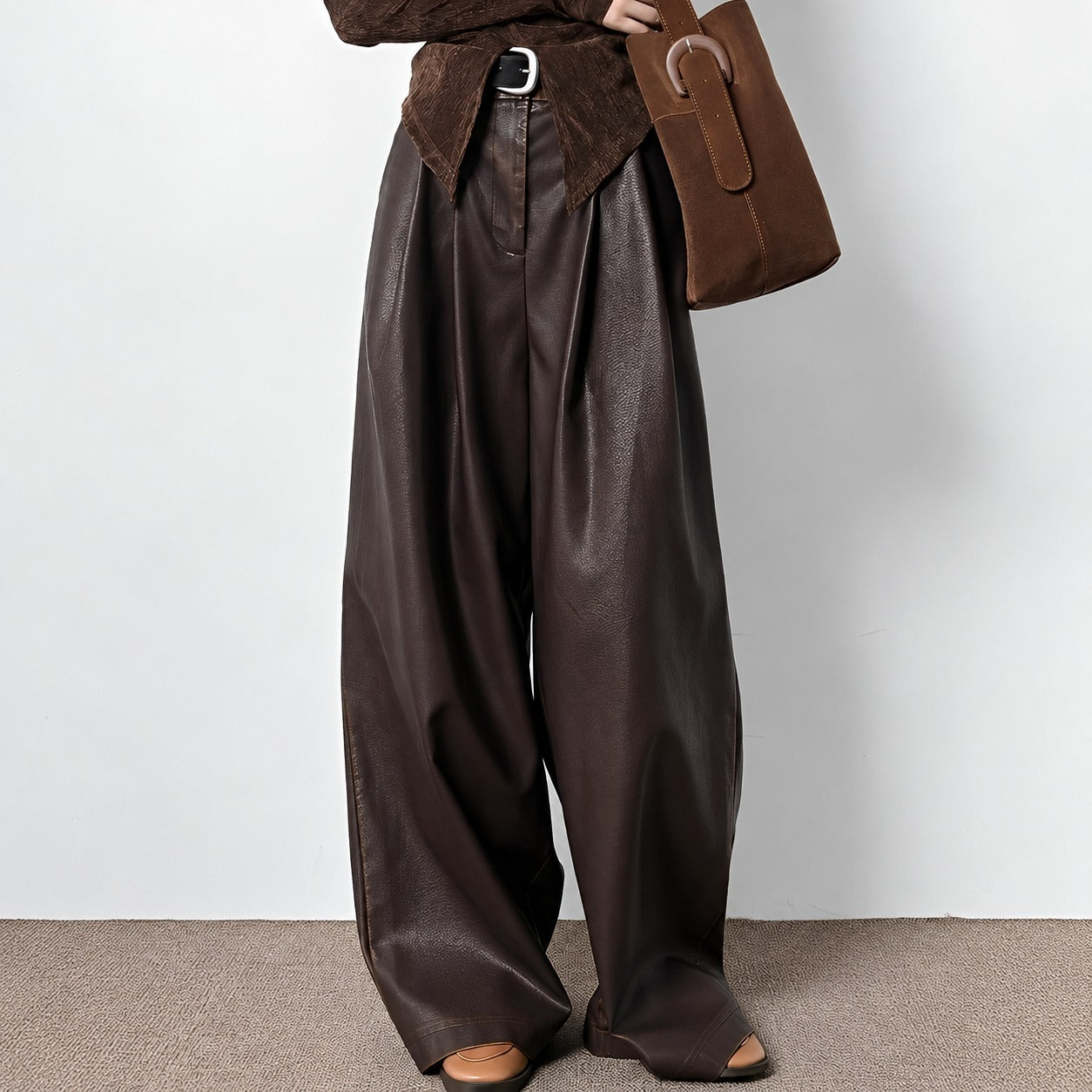 Lora - Damenhosen im klassischen Stil mit hohem Bund