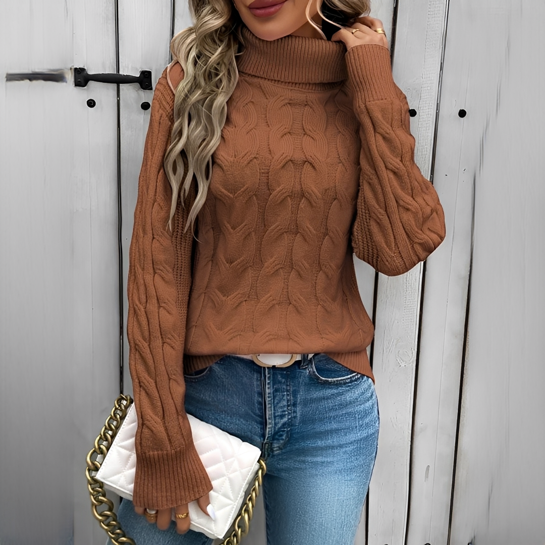 Amélie - Bequemer und stilvoller Rollkragenpullover