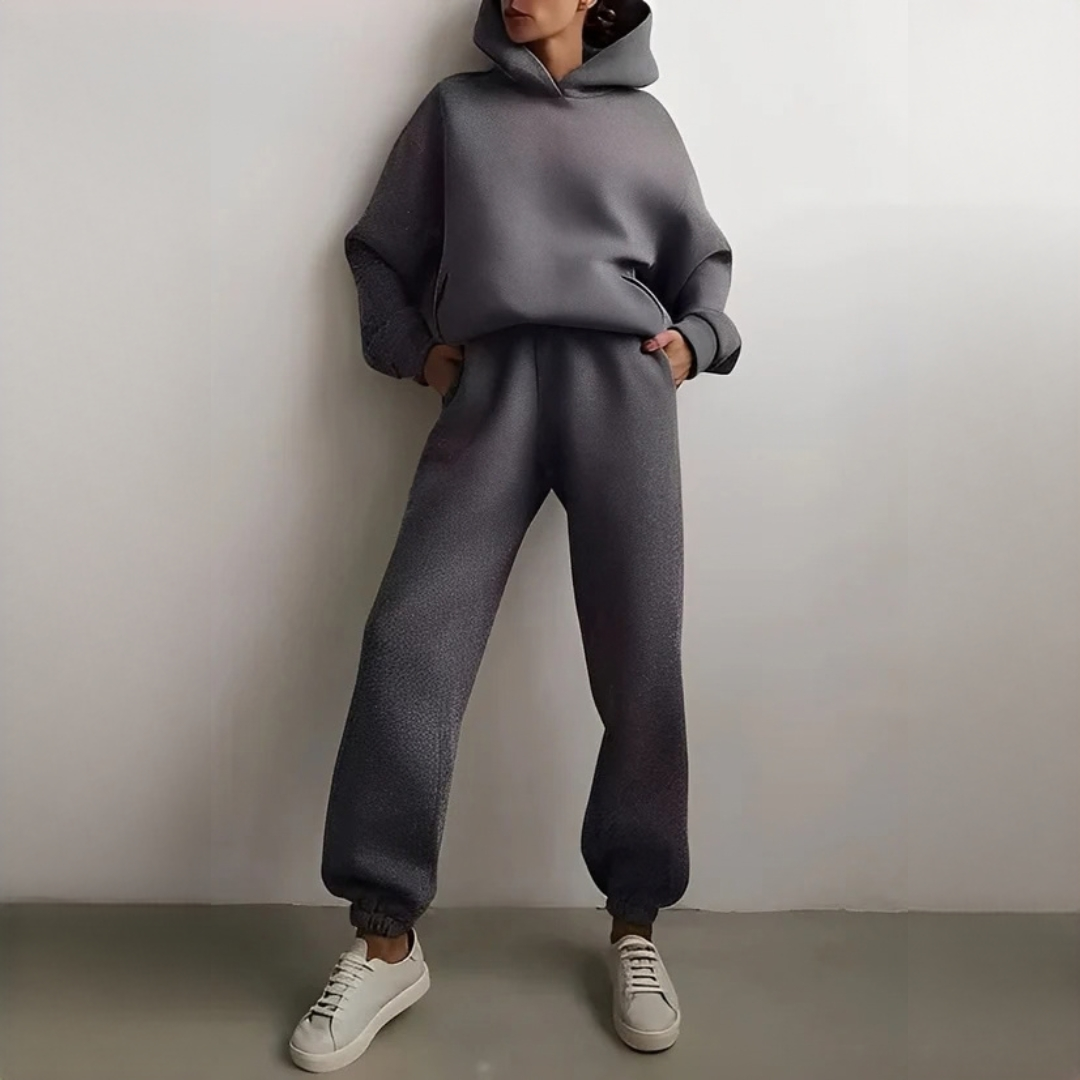 Adelia - Komfortables und gemütliches Hoodie-Set