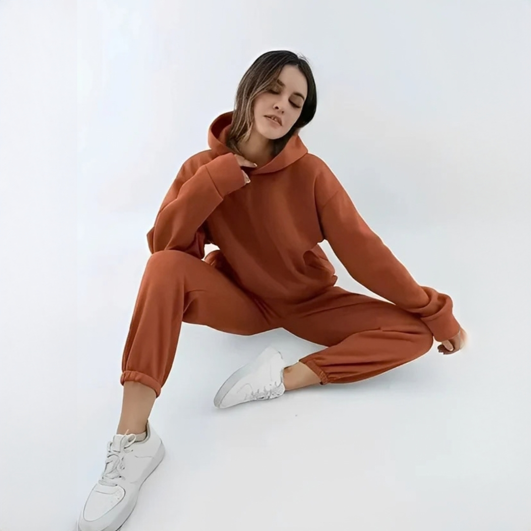 Adelia - Komfortables und gemütliches Hoodie-Set