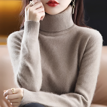 Letizia - Flauschiger Rollkragenpullover
