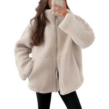 Rowena - Modische Jacke mit Reißverschluss für Wärme