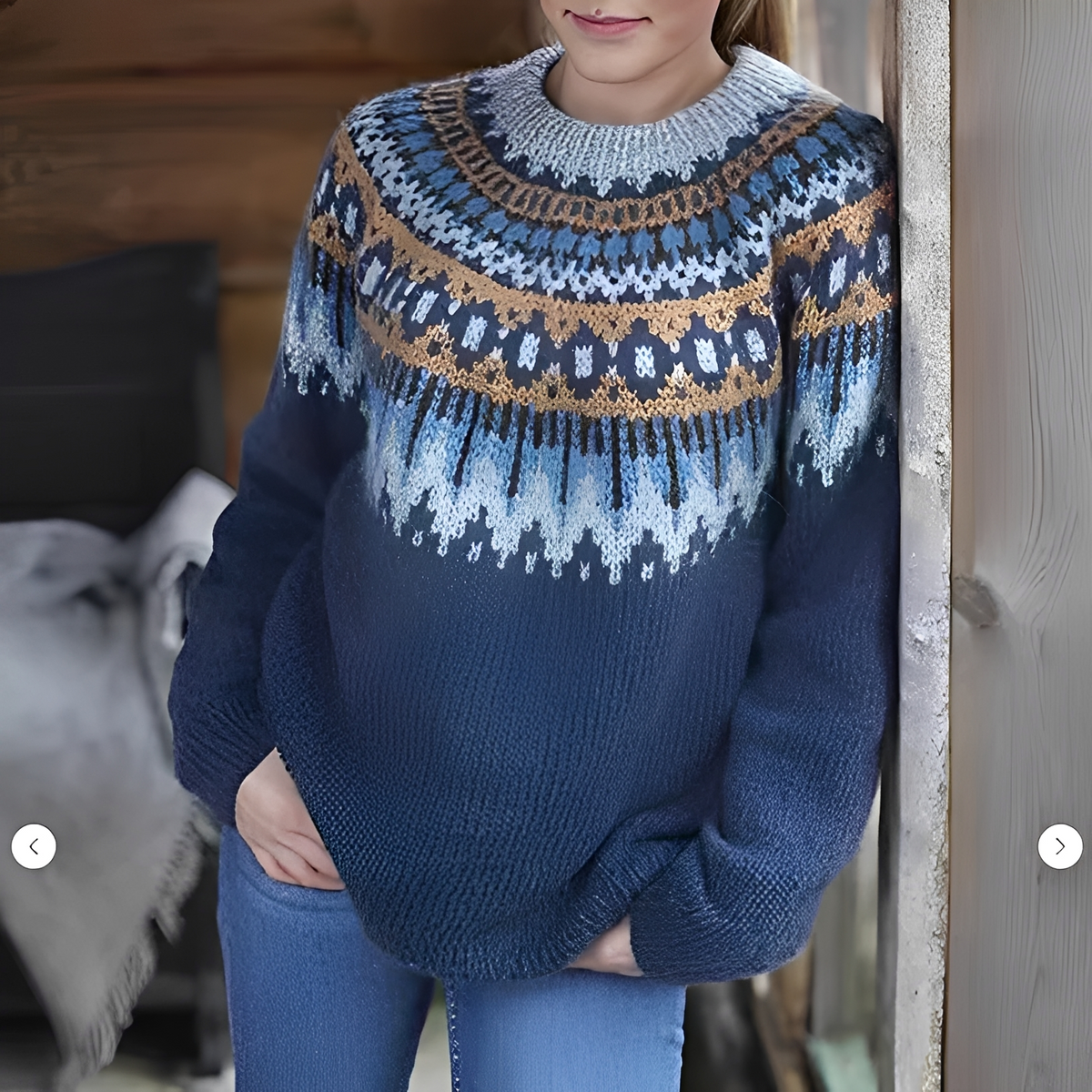 Manuela - Eleganter und warmer Pullover