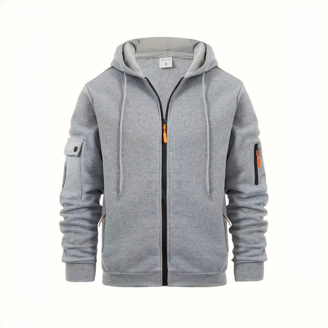 Ralph - Kuscheliger Hoodie mit Reißverschluss