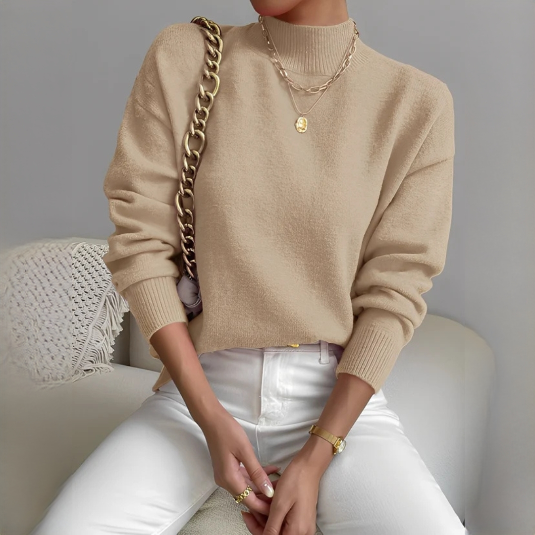 Rosbell - Stilvoller und eleganter Rollkragenpullover