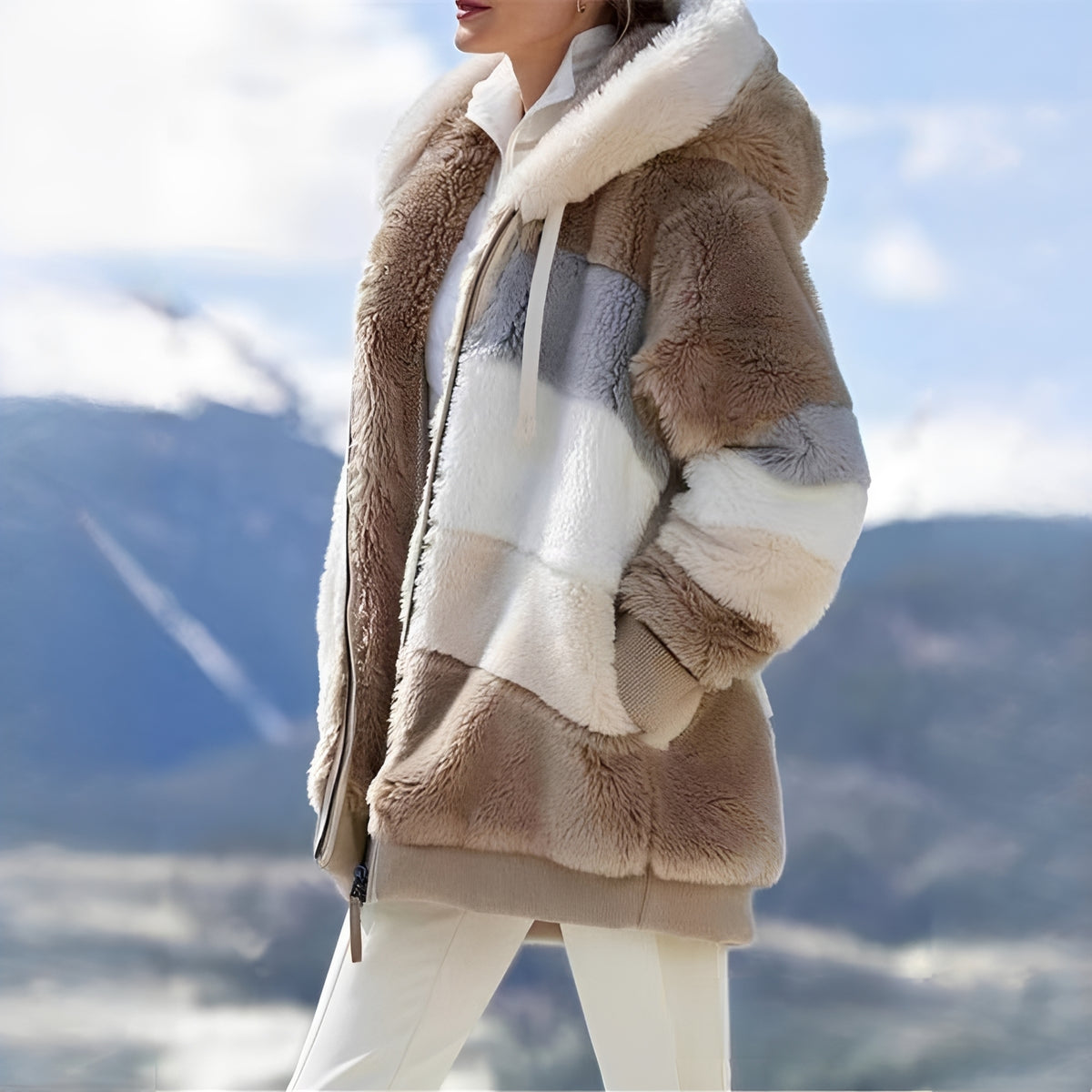 Alice - Elegante und warme Jacke
