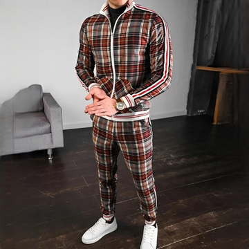 Neal - Stilvolles Set mit karierter Hose