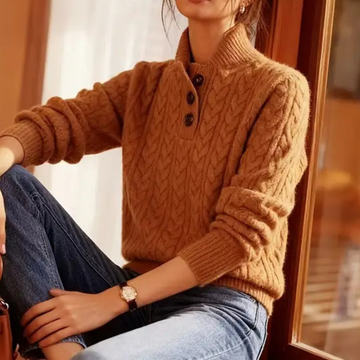 Agnes - Eleganter und bequemer Rollkragenpullover