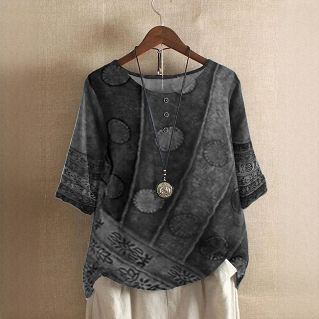 Jessel - Stylische Bluse mit Rundkragen