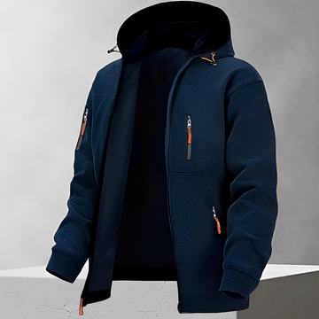 Simon - Robuste und warme Jacke mit Kapuze