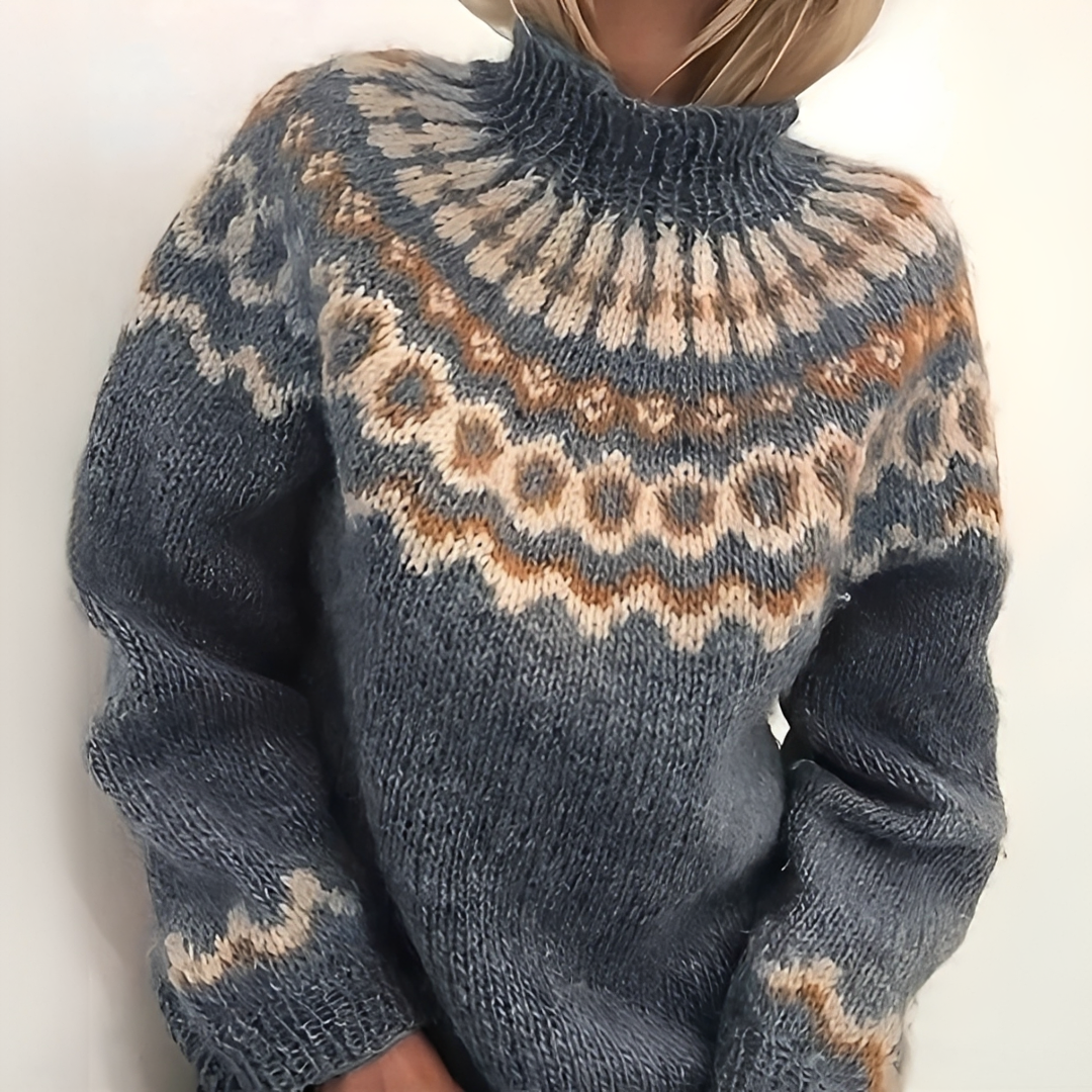 Oona - Eleganter und gemütlicher Rollkragenpullover