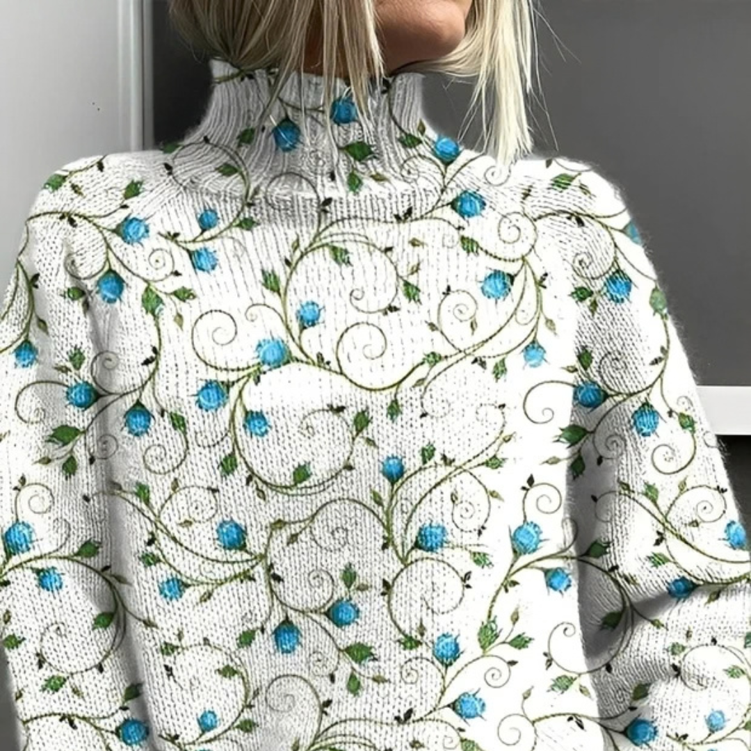 Amy - Eleganter und modischer Rollkragenpullover