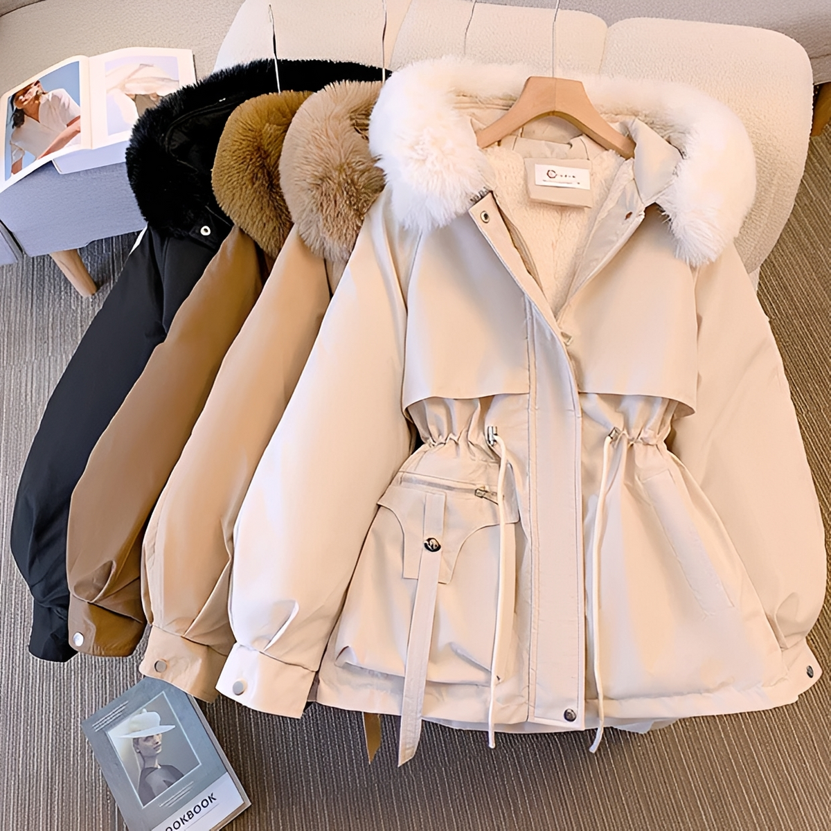 Rosita - Eleganter, warmer und bequemer Mantel