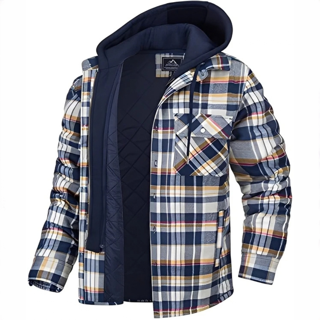 Cole - Kuschelige Karo-Jacke