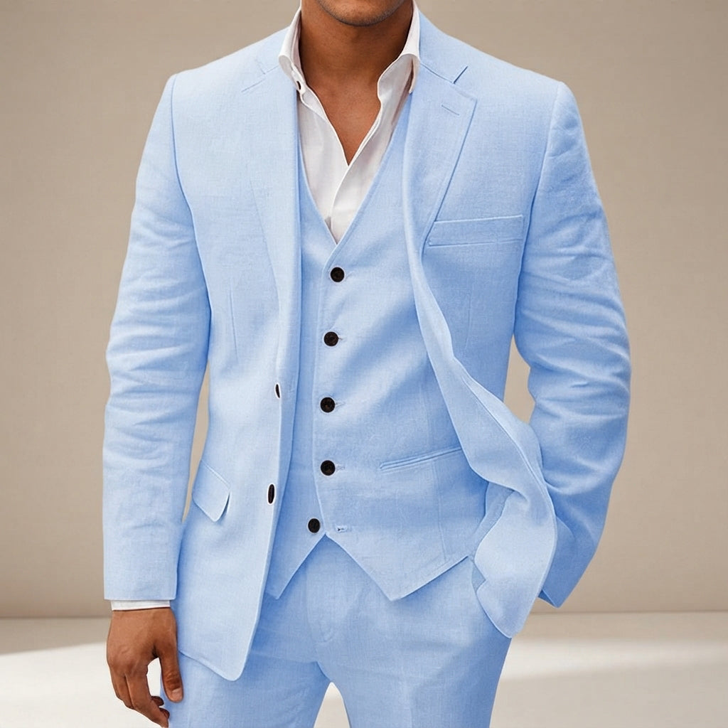 Erik - Elegantes Set aus drei Teilen Anzug