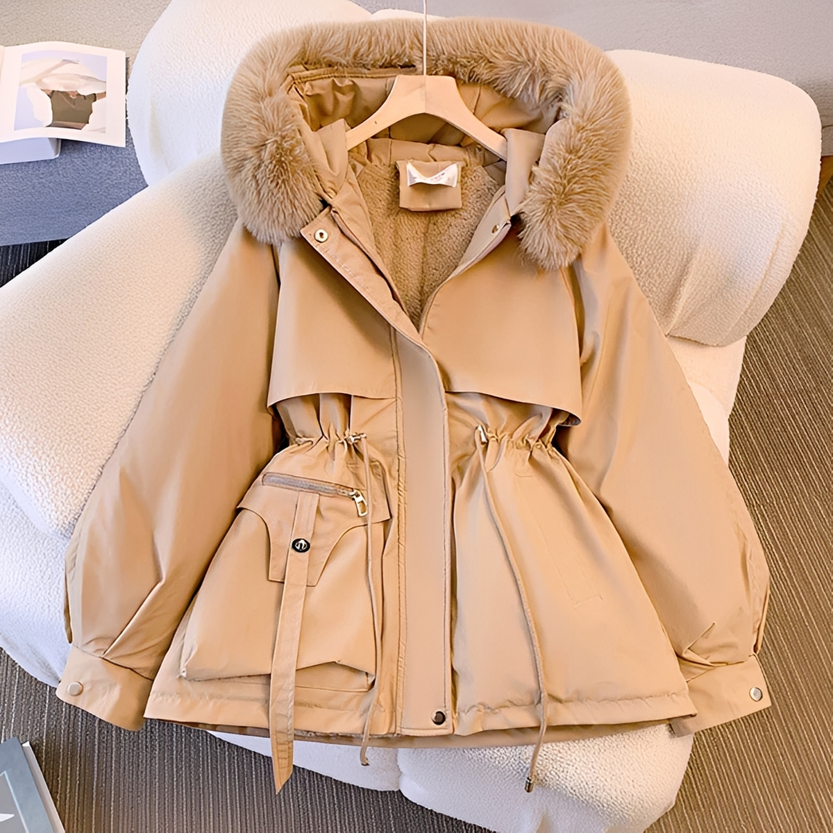 Rosita - Eleganter, warmer und bequemer Mantel