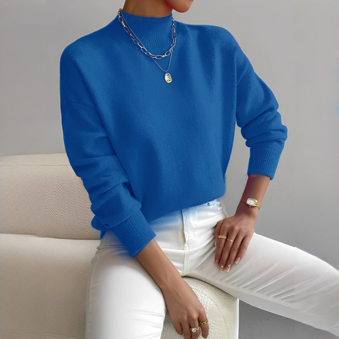 Rosbell - Stilvoller und eleganter Rollkragenpullover