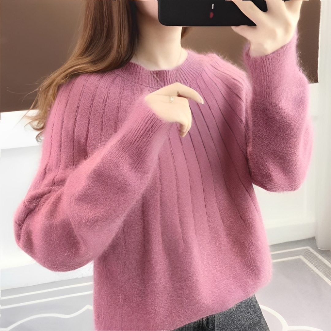 Naomi - Komfortabler und flauschiger Pullover