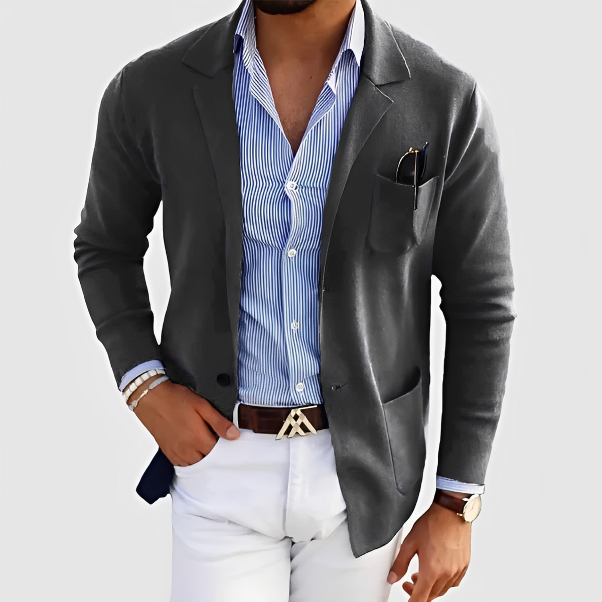 Olivier - Robuster und lässiger Blazer
