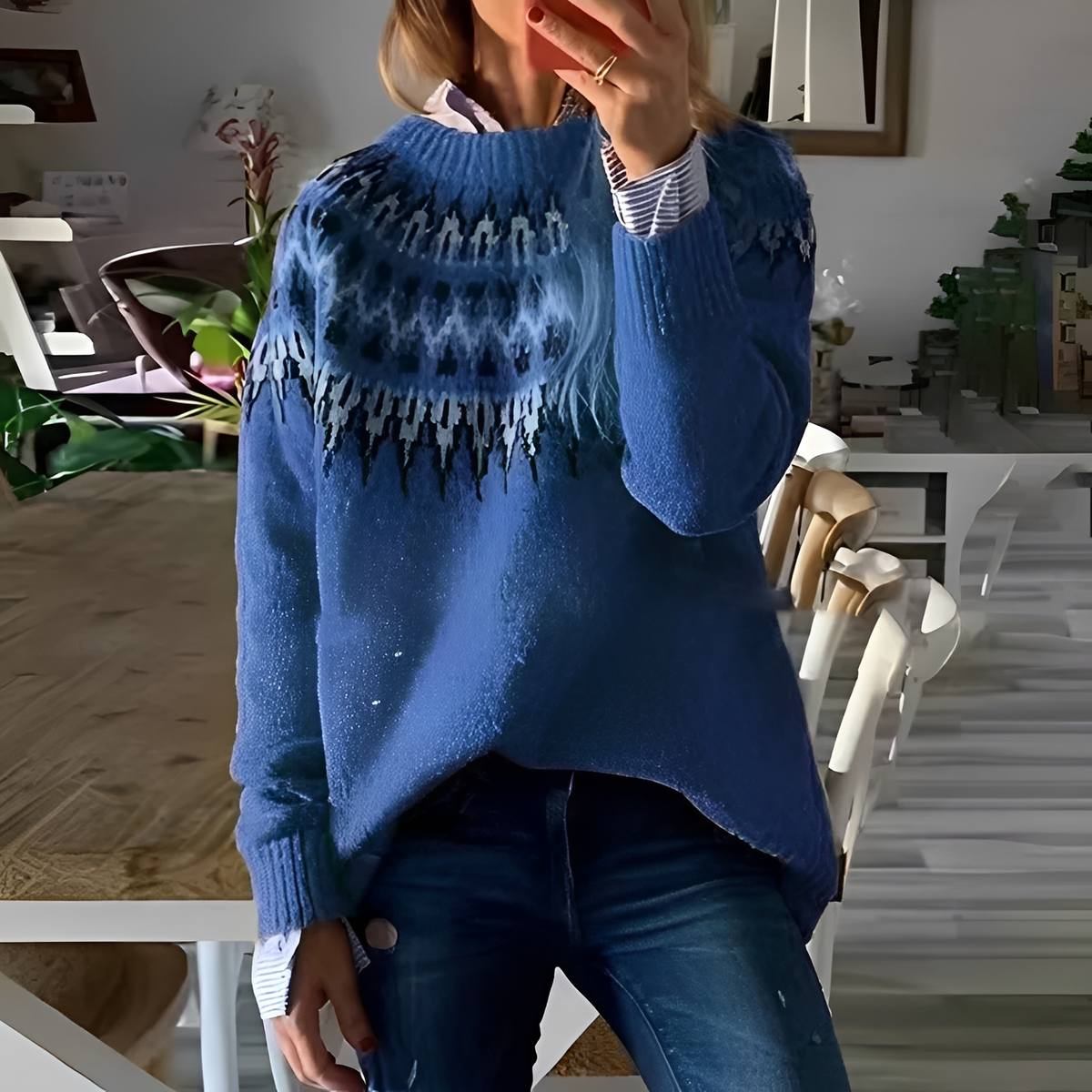 Manuela - Eleganter und warmer Pullover