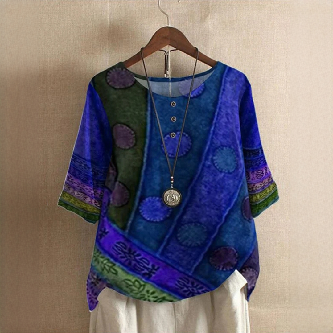 Jessel - Stylische Bluse mit Rundkragen