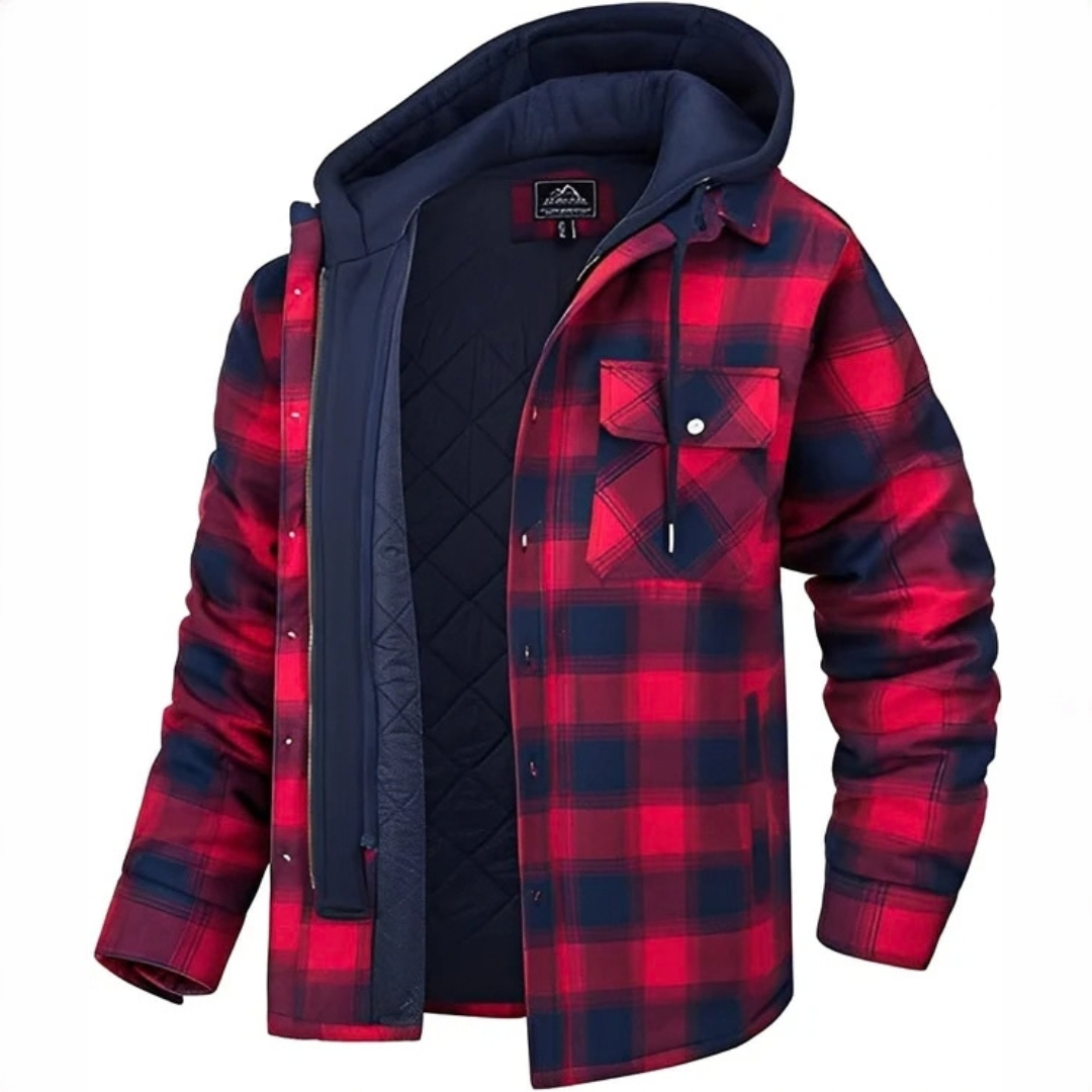 Cole - Kuschelige Karo-Jacke
