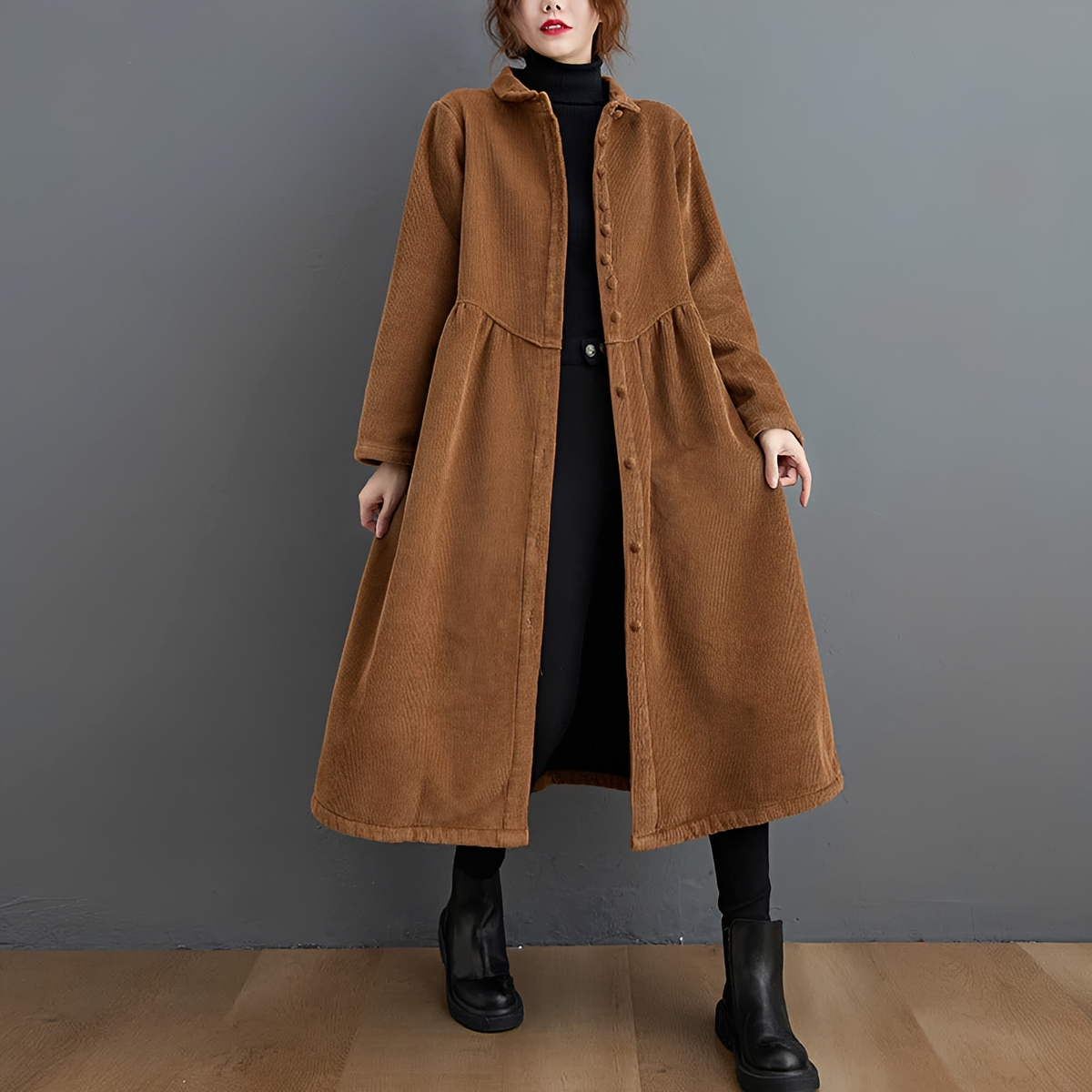 Amelia - Eleganter und warmer Mantel
