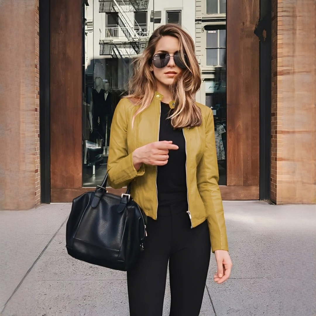 Ashlee - Eng anliegende, warme und bequeme Jacke