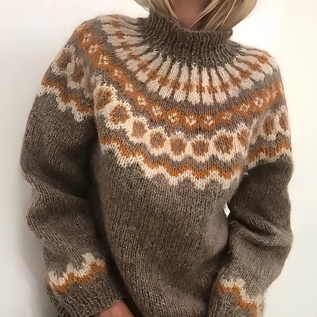 Oona - Eleganter und gemütlicher Rollkragenpullover