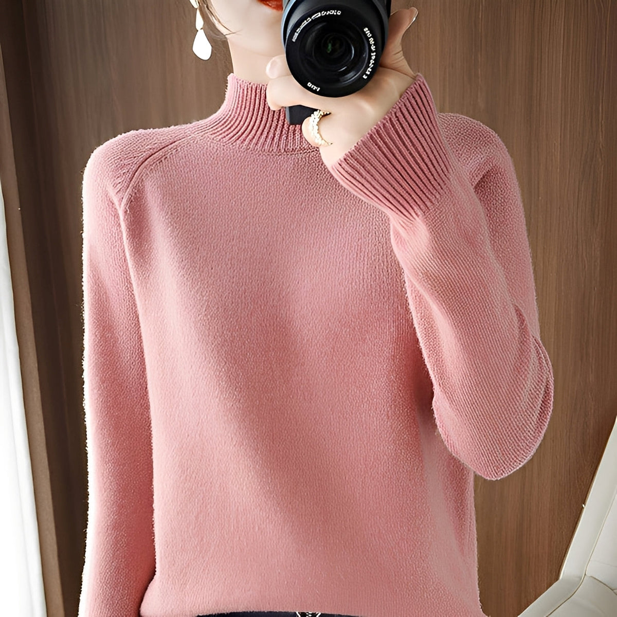 Hannie - Stilvoller und komfortabler Rollkragenpullover