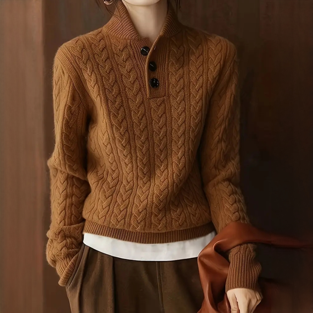 Agnes - Eleganter und bequemer Rollkragenpullover
